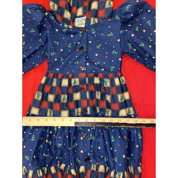 Daisy Kingdom Vintage Northwoods 3-Tier Girls Size 4 Winter Hooded Dress USA NWT - Picture 15 of 16